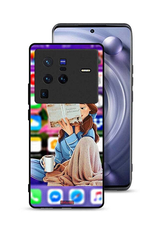 غطاء حماية لهاتف Vivo X80 Pro - قراءة
