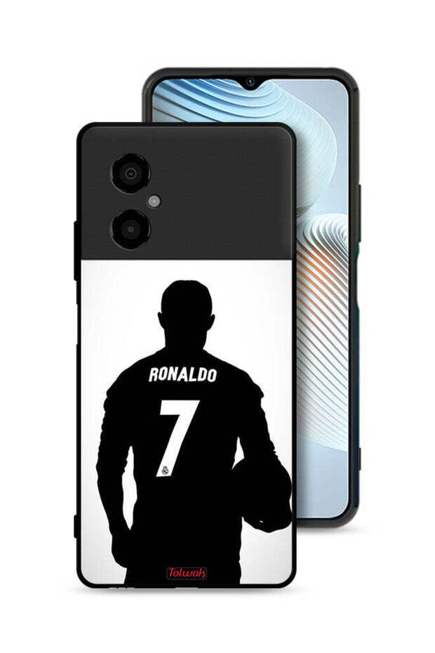 Xiaomi Poco M4 5G Protective Case Cover Cristiano Ronaldo Mask
