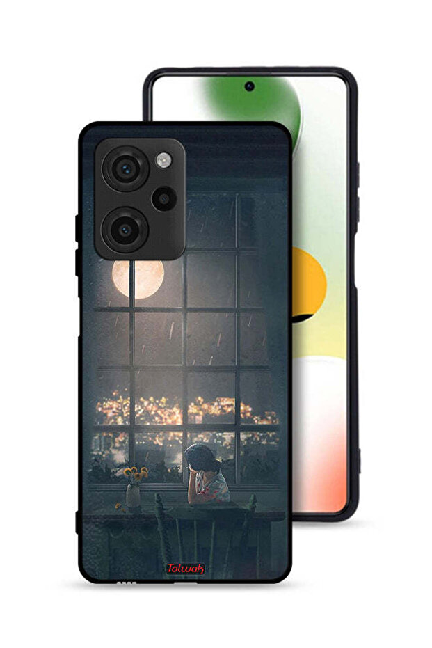 غطاء حماية Xiaomi Poco X5 Pro مع صورة القمر