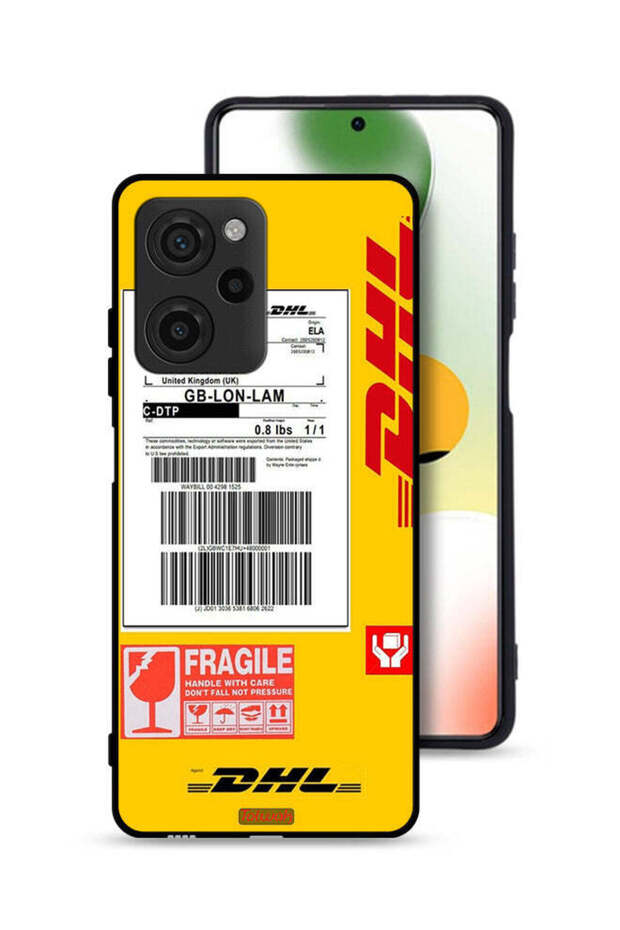 غطاء حماية لهاتف Xiaomi Poco X5 Pro، ملصق DHL