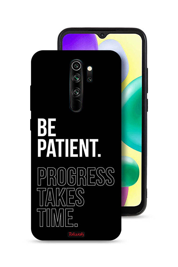 Xiaomi Redmi Note 8 Pro Protective Case Cover Be Patient Progress Takes Time