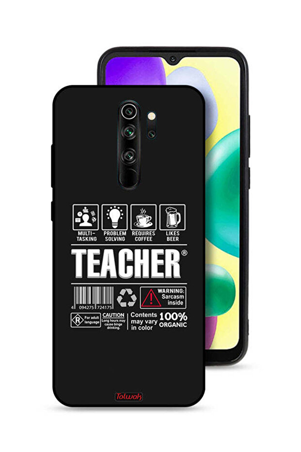 Xiaomi Redmi Note 8 Pro Protective Case Cover Teacher Sticker