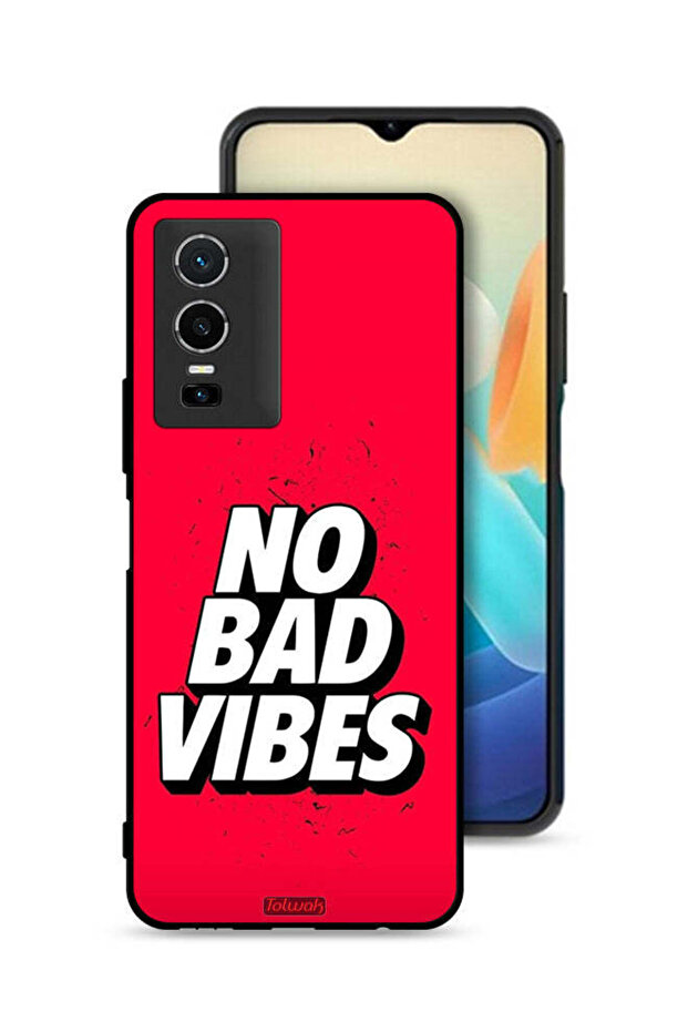 Vivo Y76 5G Protective Case Cover No Bad Vibes