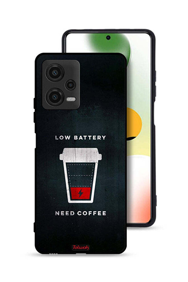 جراب حماية Xiaomi Poco X5 - بطارية منخفضة - يحتاج إلى قهوة