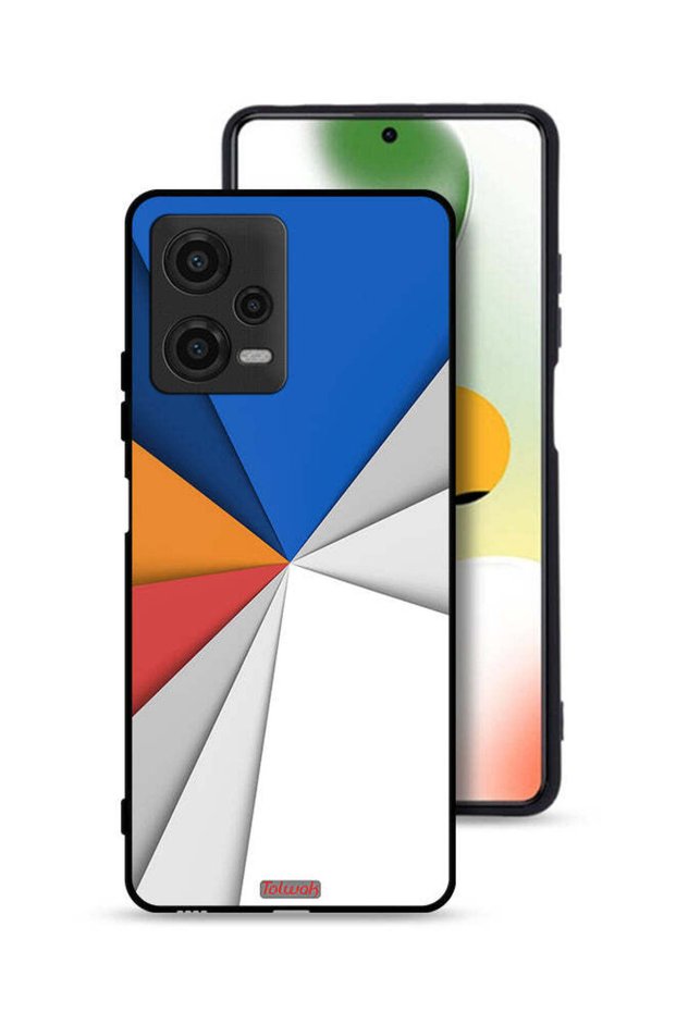 غطاء حماية لهاتف Xiaomi Poco X5 مصنوع من مادة فنية تجريدية