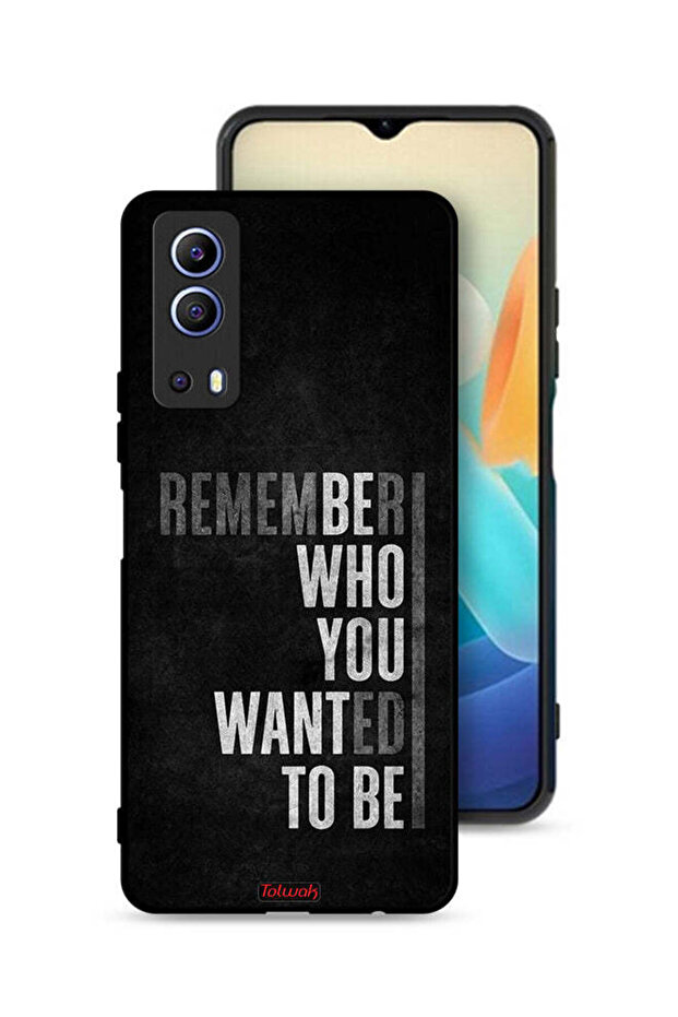 Vivo iQOO Z3 5G Protective Case Cover Remember Who You Wanted To Be