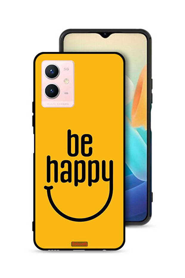 Vivo Y33s 5G Protective Case Cover Be Happy