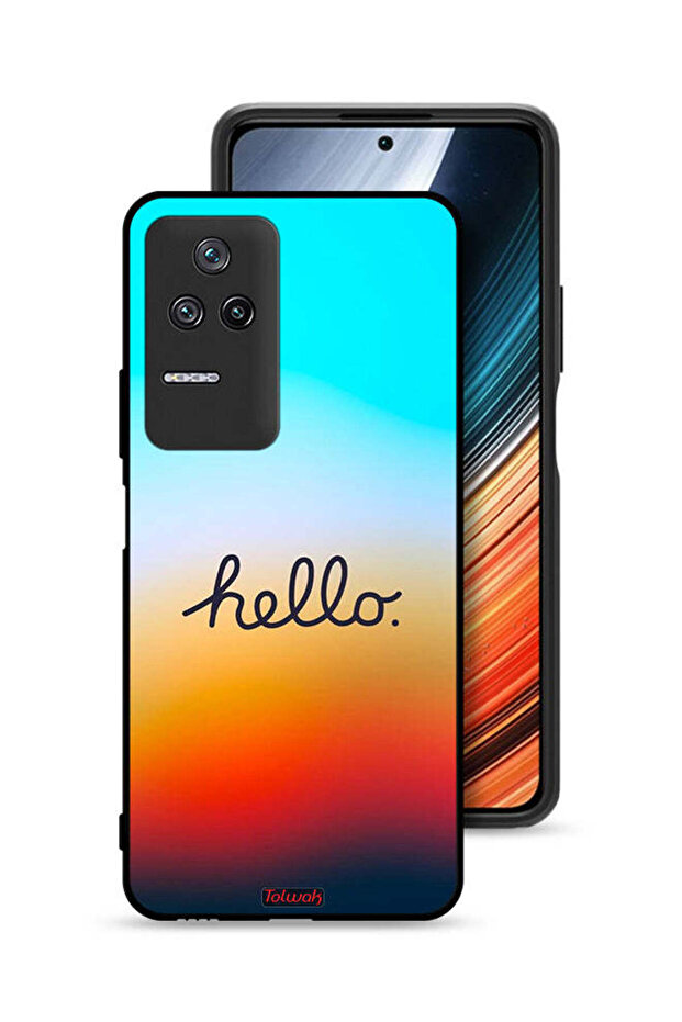 Xiaomi Poco F4 Protective Case Cover Hello