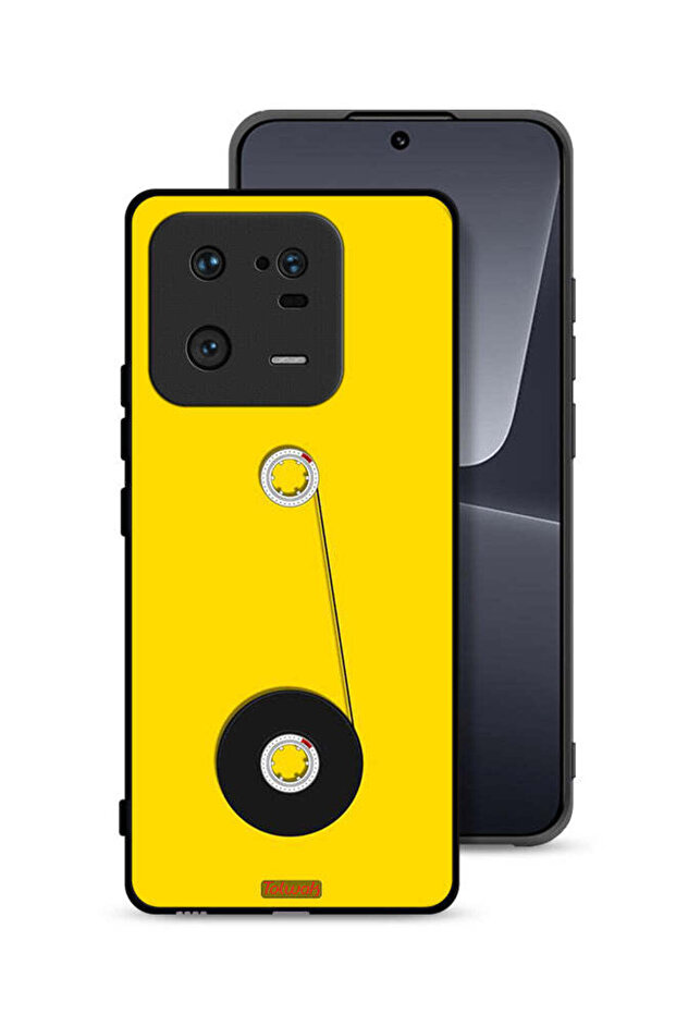 غطاء حماية لهاتف Xiaomi 13 Pro - تصميم عجلة الكاسيت