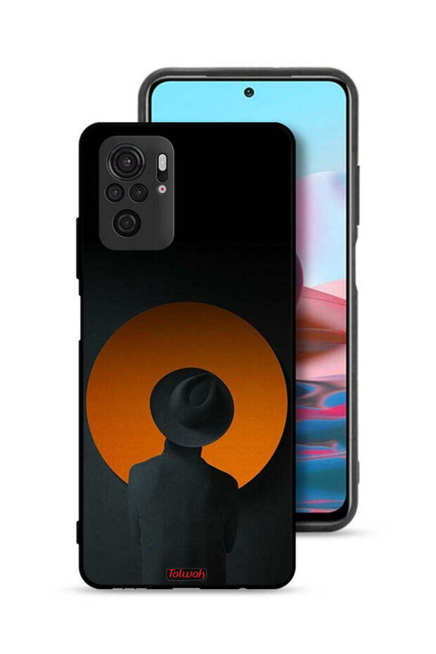 Xiaomi Redmi Note 10S Protective Case Cover Hat Boy Art