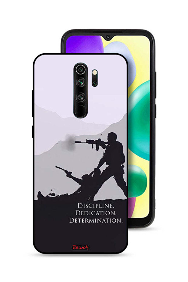 Xiaomi Redmi Note 8 Pro Protective Case Cover Discipline Dedication Determination