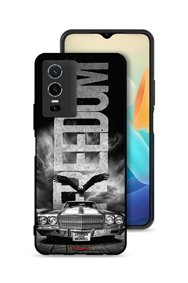 Vivo Y76 5G Protective Case Cover Freedom Art