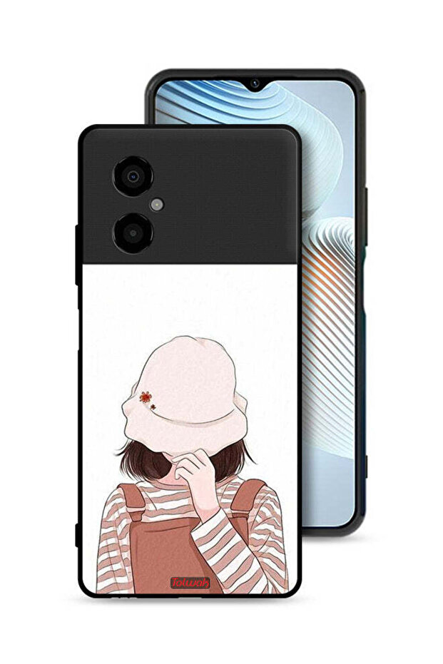 Xiaomi Poco M4 5G Protective Case Cover Hide Face By Hat