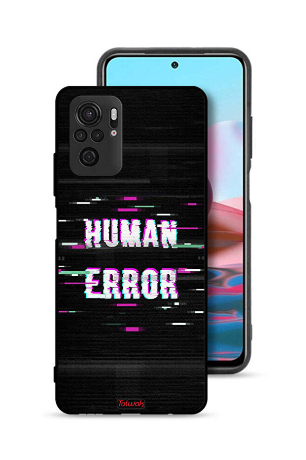 غطاء حماية لهاتف شاومي ريدمي نوت 10S - خطأ بشري - 1