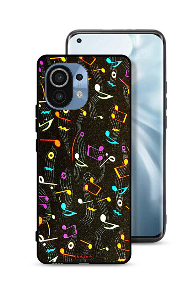 Xiaomi Mi 11 Protective Case Cover Music Fabric Pattern