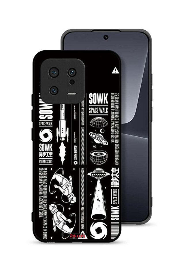 Xiaomi 13 Protective Case Cover Sowk Space Walk Sticker