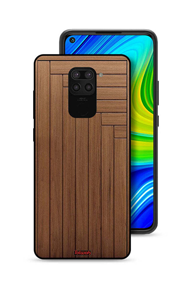 Xiaomi Redmi Note 9 Protective Case Cover Door Pattern