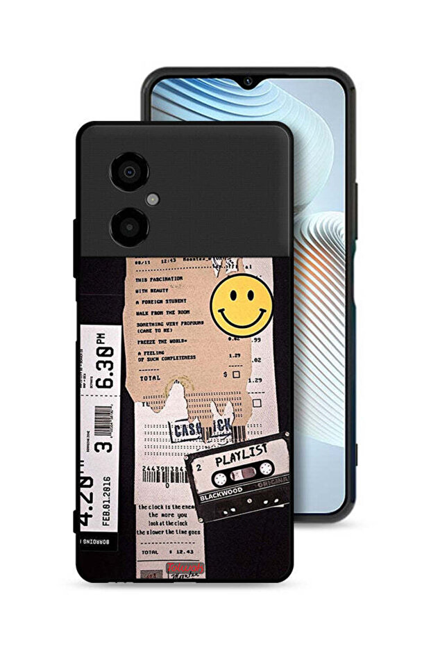 Xiaomi Poco M4 5G Protective Case Cover Playlist Sticker