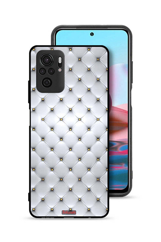 غطاء حماية لهاتف Xiaomi Poco M5s مطبوع عليه دبابيس على القماش