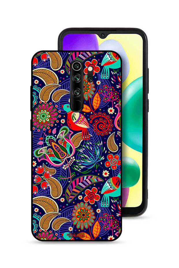 Xiaomi Redmi Note 8 Pro Protective Case Cover Birds And Floral Pattern