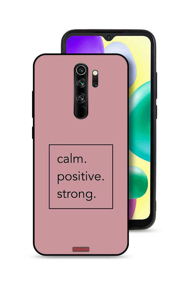 Xiaomi Redmi Note 8 Pro Protective Case Cover Calm Positive Strong