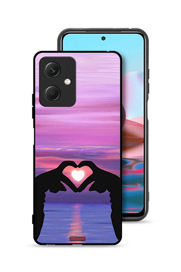 Xiaomi Redmi Note 12 Protective Case Cover Heart Moon