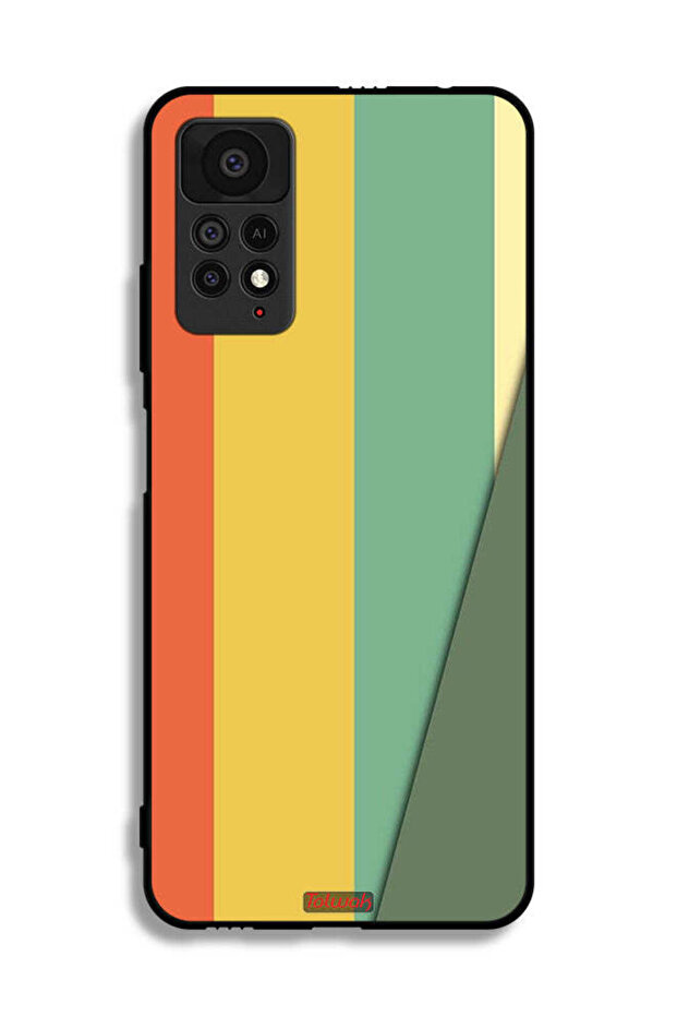 غطاء حماية لهاتف شاومي ريدمي نوت 11 برو 5G بنمط بسيط - 2