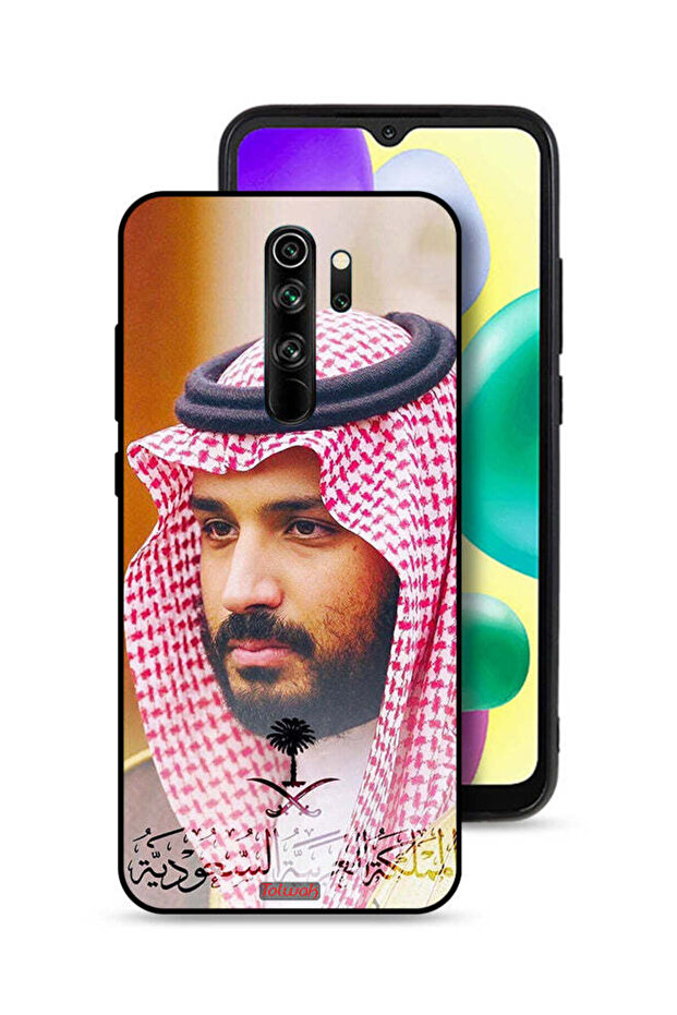 غطاء حماية لهاتف شاومي ريدمي نوت 8 برو محمد بن سلمان