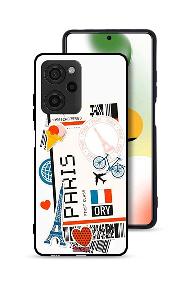 غطاء حماية لهاتف Xiaomi Poco X5 Pro - ملصق باريس