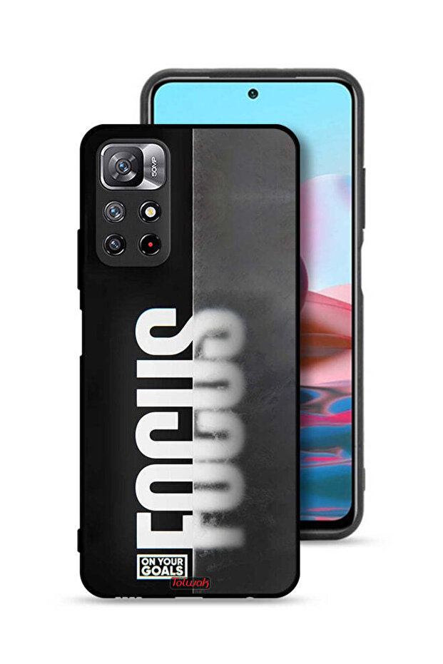 غطاء حماية لهاتف Xiaomi Redmi Note 11 4G ركز على أهدافك