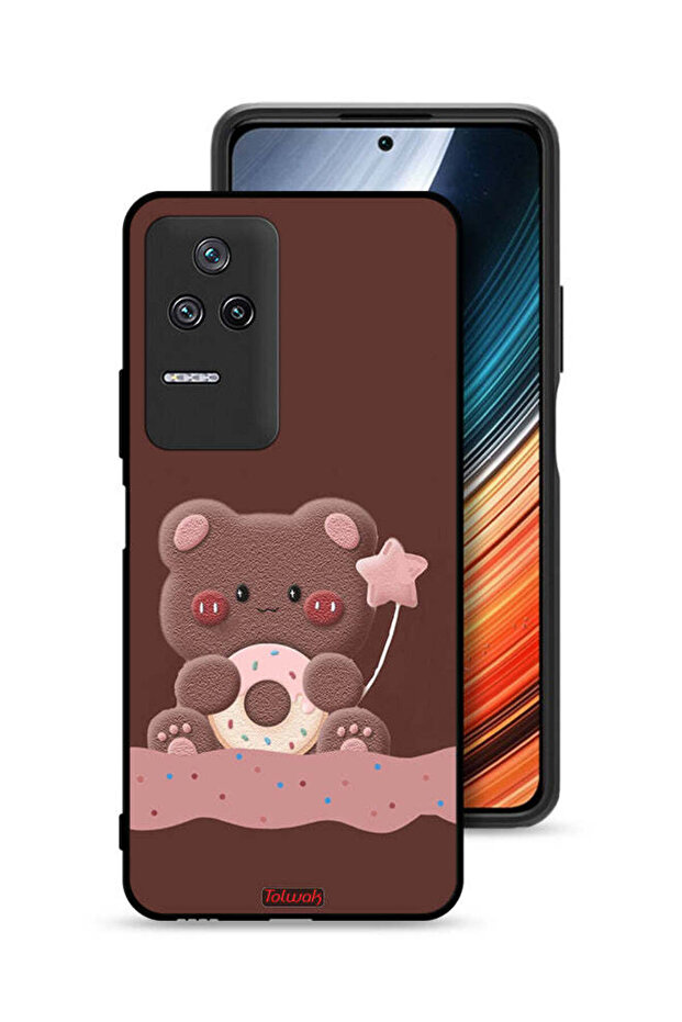 Xiaomi Poco F4 Protective Case Cover Donut Bear