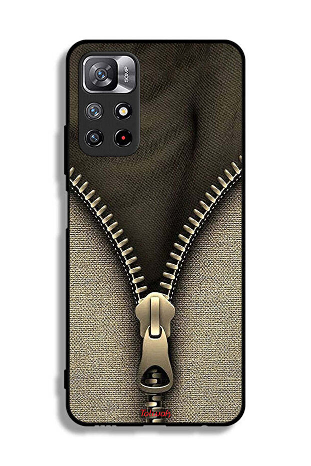 غطاء حماية بنمط سحاب لهاتف شاومي ريدمي نوت 11S - 2