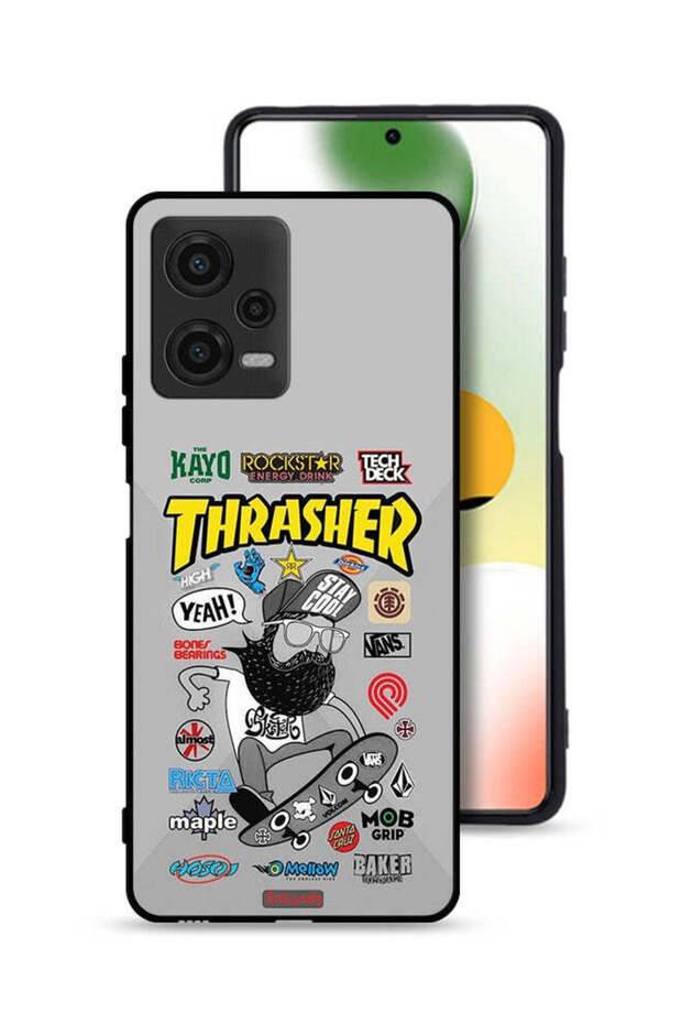 غطاء حماية لهاتف Xiaomi Poco X5 - ملصق Thrasher