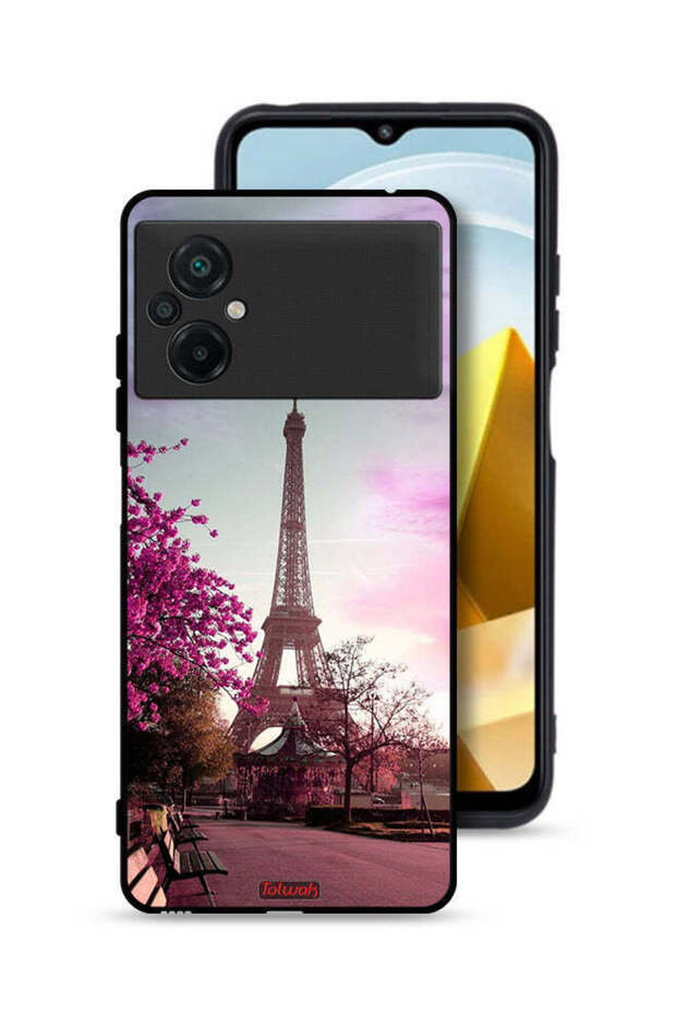 Xiaomi Poco M5 4G Protective Case Cover Eiffel Tower