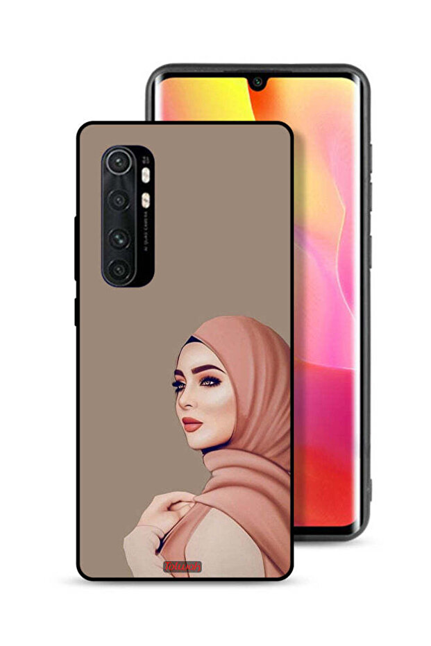 Xiaomi Mi Note 10 Lite Protective Case Cover Beautiful Hijab Girl