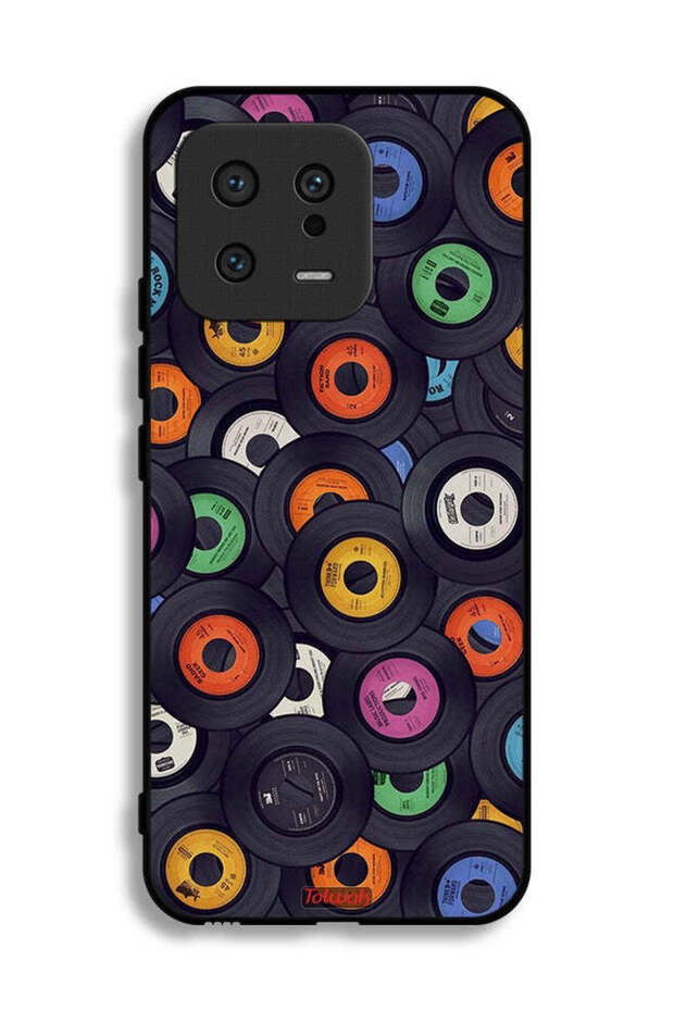 غطاء حماية لهاتف Xiaomi 13 بنمط أقراص مضغوطة - 2