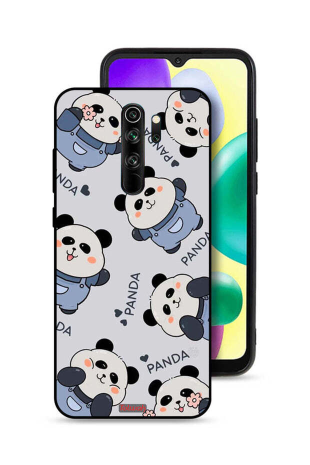 Xiaomi Redmi Note 8 Pro Protective Case Cover Pattern Of Pandas