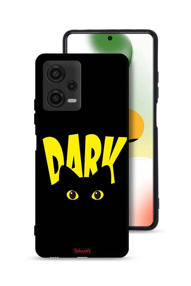 غطاء حماية لهاتف Xiaomi Poco X5 - قطة داكنة