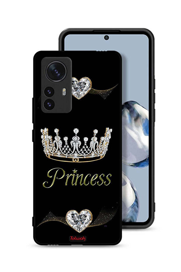 غطاء حماية لهاتف Xiaomi 12S Pro بتصميم الأميرة