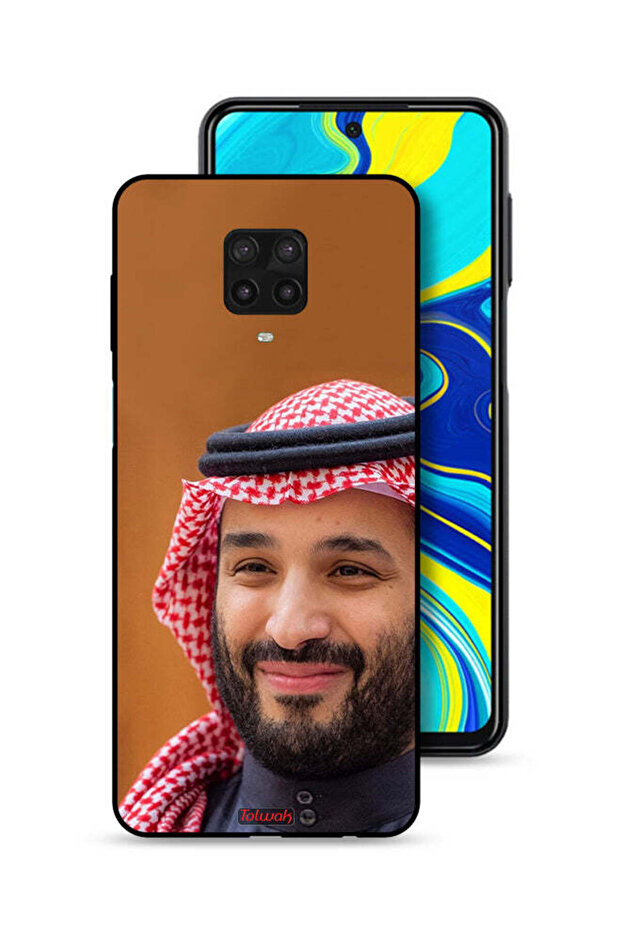غطاء حماية لهاتف شاومي ريدمي نوت 9 برو محمد بن سلمان