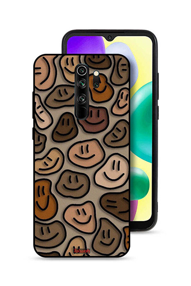 Xiaomi Redmi Note 8 Pro Protective Case Cover Smiley Faces Art