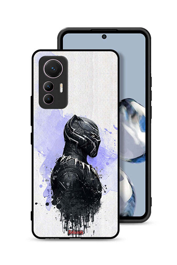 Xiaomi 12 Lite Protective Case Cover Black Panther