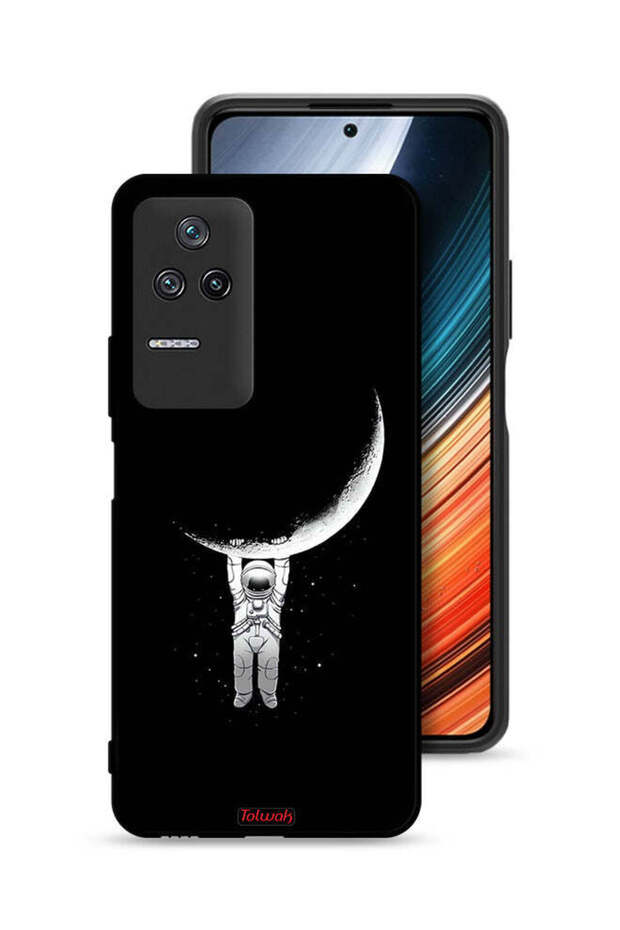 غطاء حماية لهاتف Xiaomi Poco F4 معلق على شكل قمر