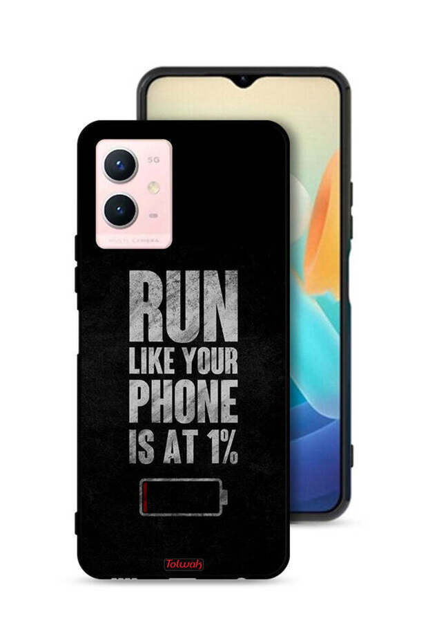 Vivo Y33s 5G Protective Case Cover Run Like Your Phone Is At 1 Percent