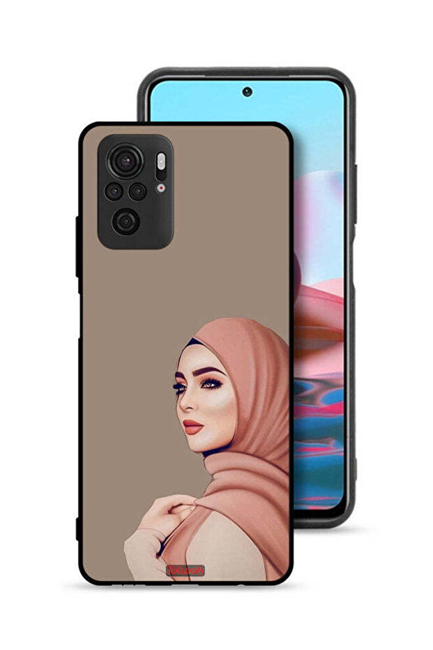 Xiaomi Redmi Note 10S Protective Case Cover Beautiful Hijab Girl