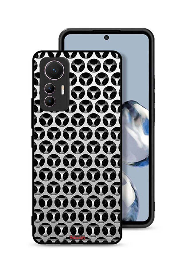 Xiaomi 12 Lite Protective Case Cover Horology Hands Pattern