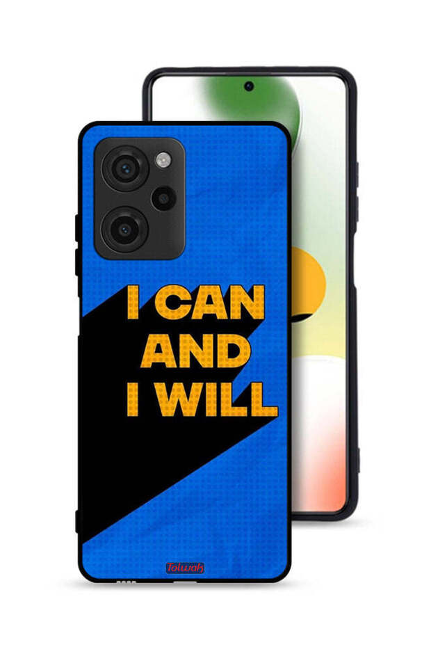 غطاء حماية لهاتف Xiaomi Poco X5 Pro - أستطيع وسأفعل
