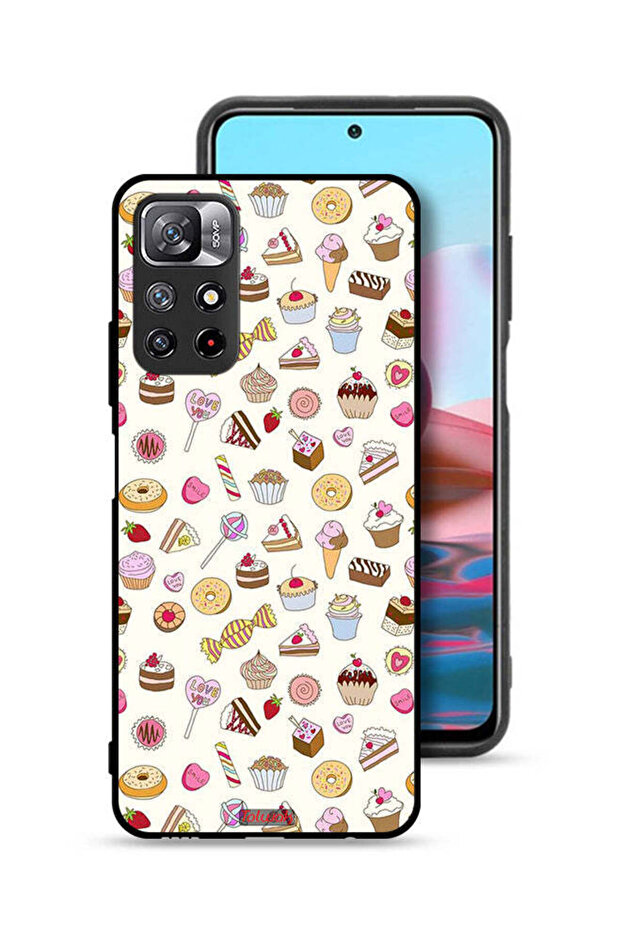 Xiaomi Redmi Note 11S Protective Case Cover Pattern Of Favorite Items