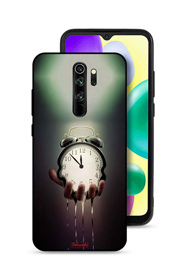 غطاء حماية على شكل ساعة لهاتف شاومي ريدمي نوت 8 برو - 1