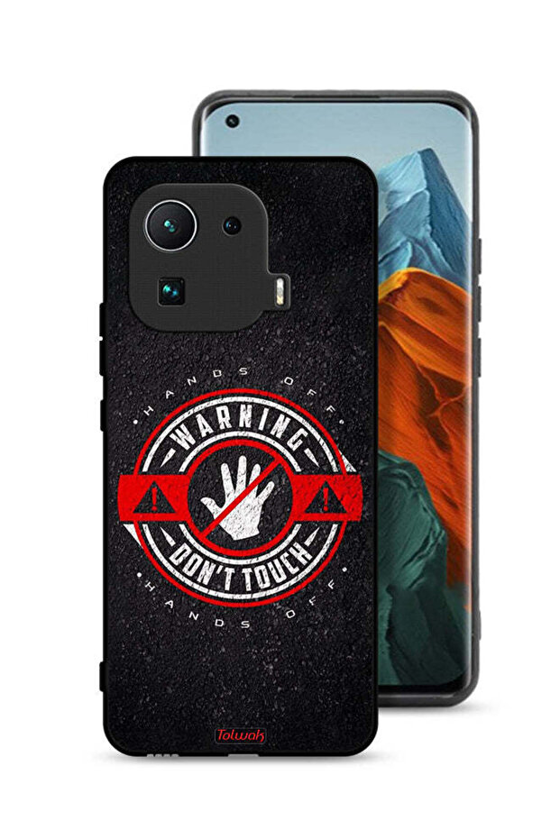 Xiaomi Mi 11 Pro Protective Case Cover Warning Do Not Touch